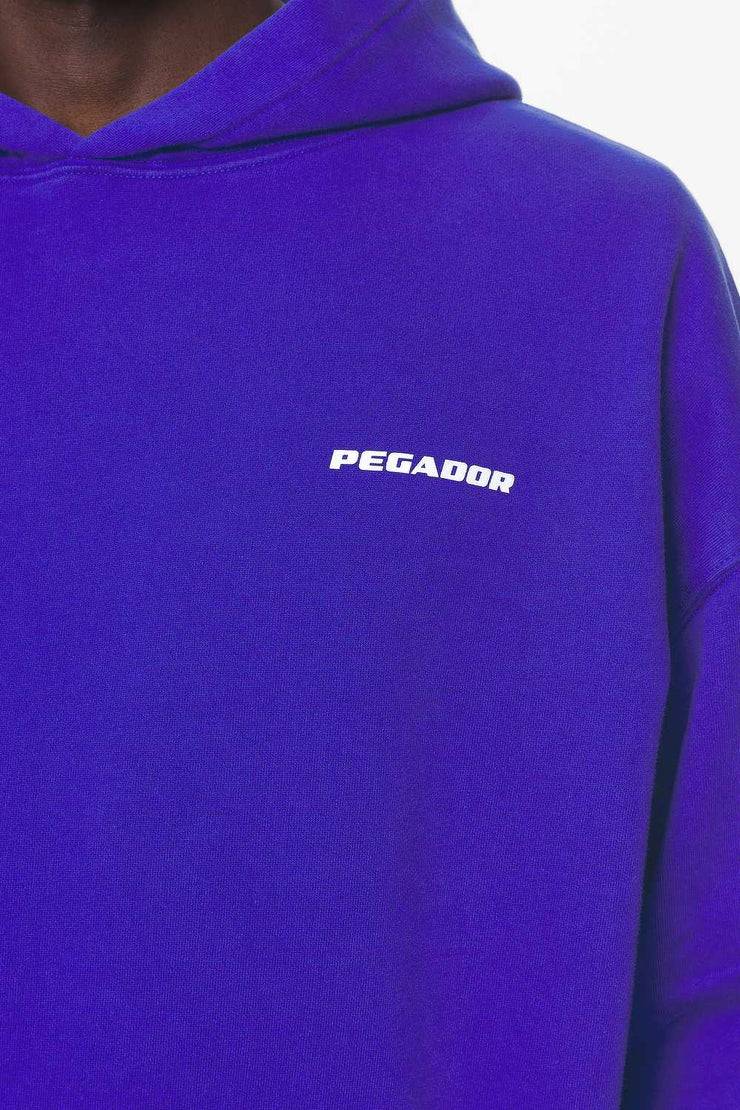 Pegador Logo Oversized Hoodie Washed Endless Blue Gum
