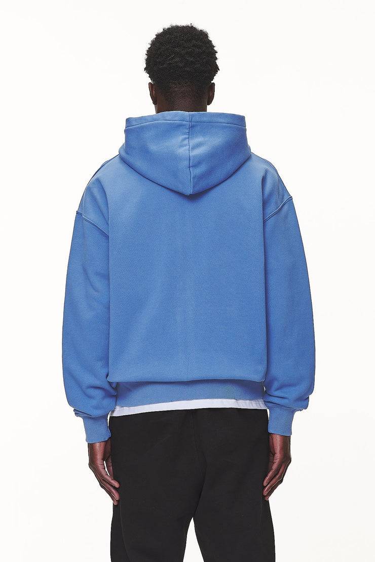 Pegador Logo Oversized Hoodie Washed Retro Blue White Gum
