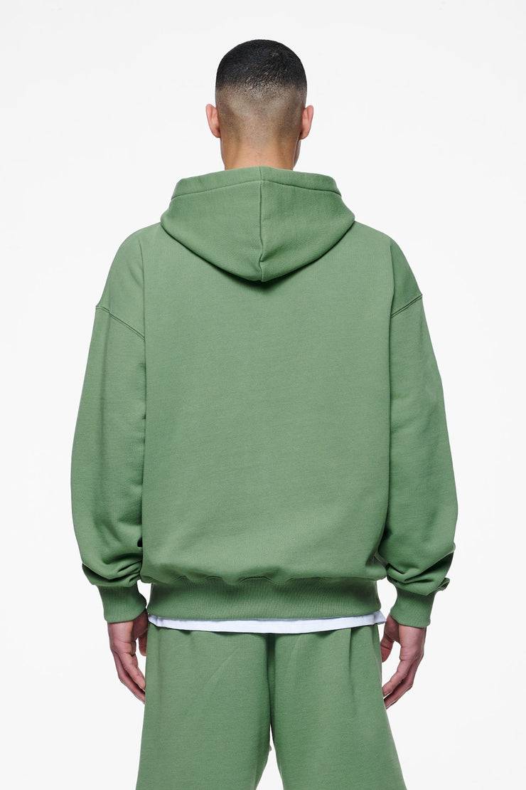 Pegador Logo Oversized Sweat Jacket Vintage Washed Cypress Green Gum