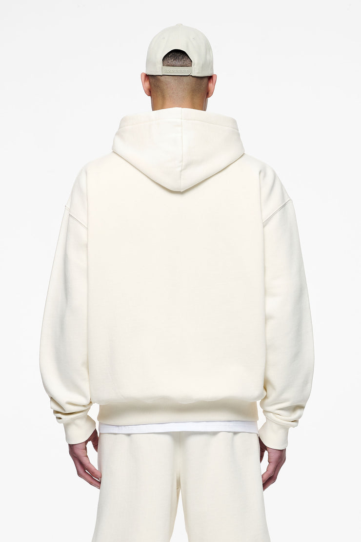 Pegador Logo Oversized Sweat Jacket Vintage Washed Unbleached Gum