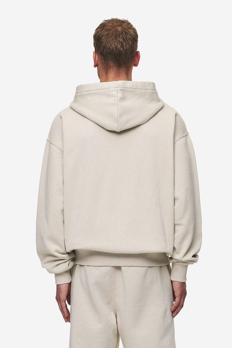 Pegador Logo Oversized Sweat Jacket Washed Light Beige