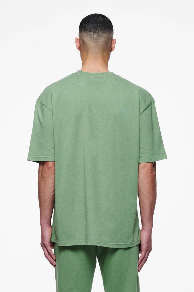 Pegador Logo Oversized Tee Vintage Washed Cypress Green Gum