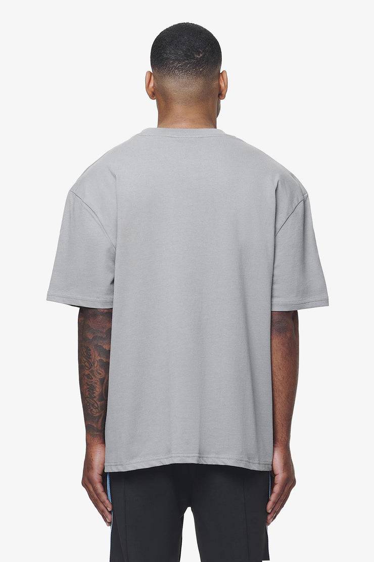 Pegador Logo Oversized Tee Vintage Washed Dusk Grey Gum