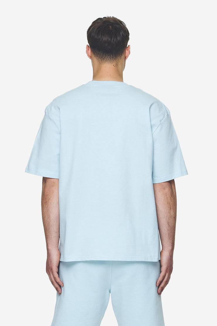 Pegador Logo Oversized Tee Washed Baby Blue White Gum