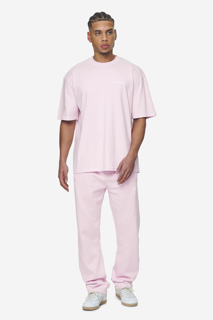 Pegador Logo Oversized Tee Washed Bubblegum White Gum
