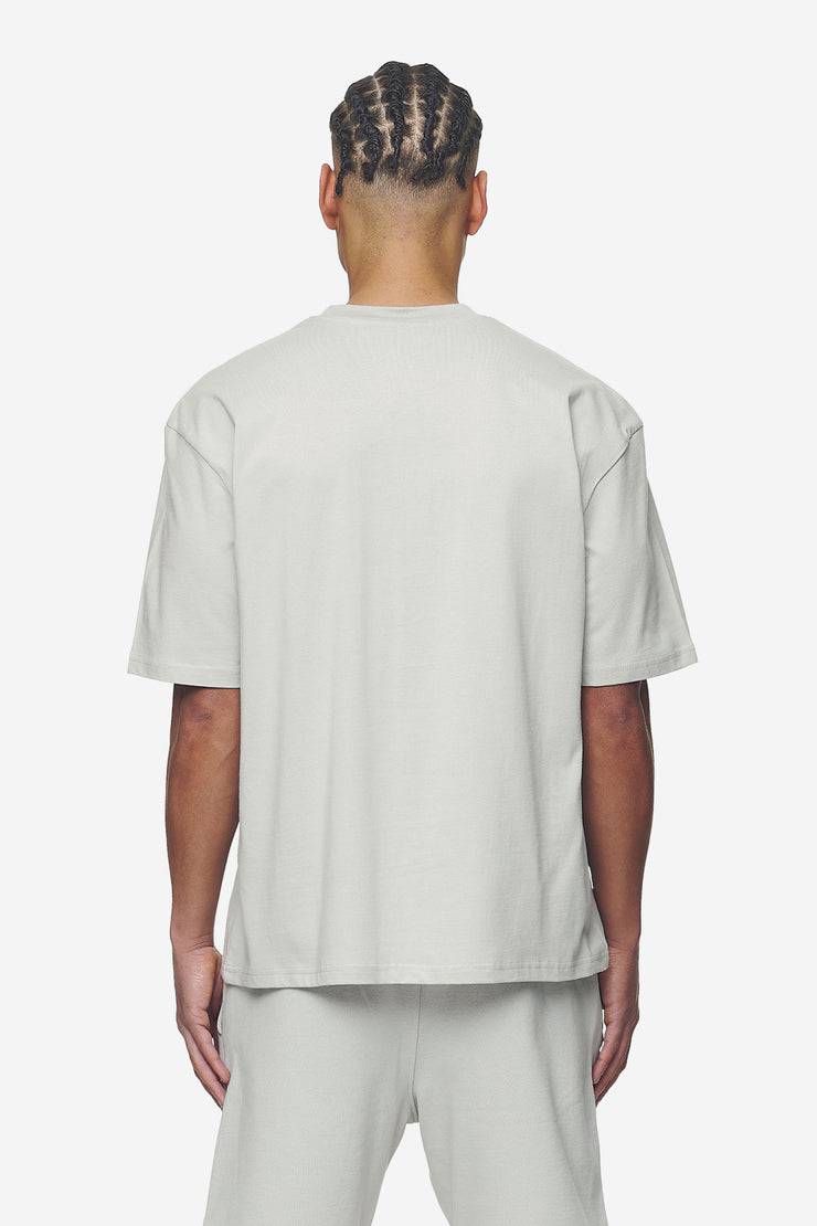 Pegador Logo Oversized Tee Washed Pearl Grey White Gum