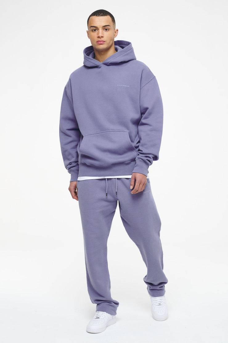 Pegador Logo Wide Sweat Pants Vintage Washed Magic Violet Gum