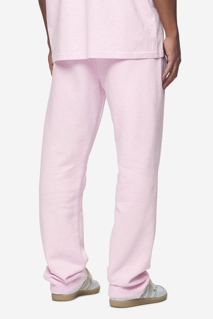Pegador Logo Wide Sweat Pants Washed Bubblegum White Gum