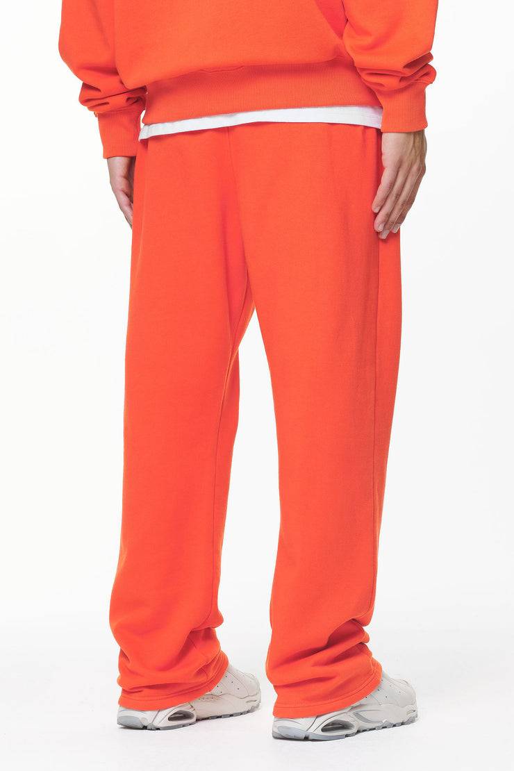 Pegador Logo Wide Sweat Pants Washed Signal Red Gum