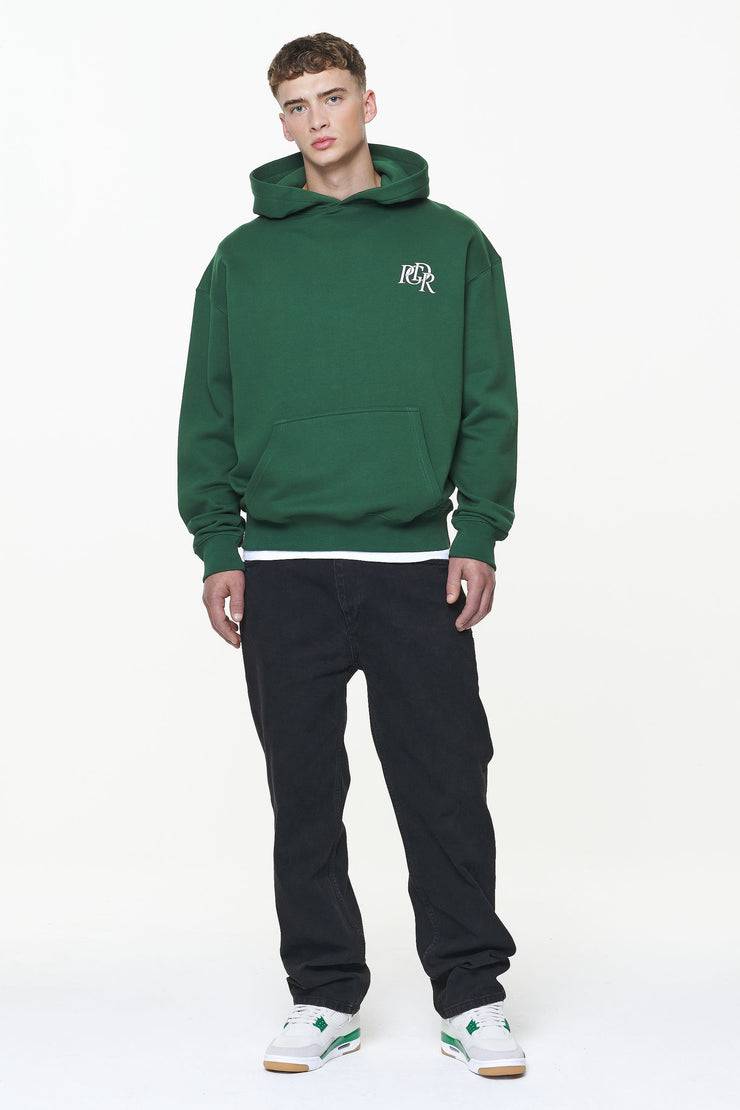 Pegador Marcer Oversized Hoodie Vintage Washed British Green