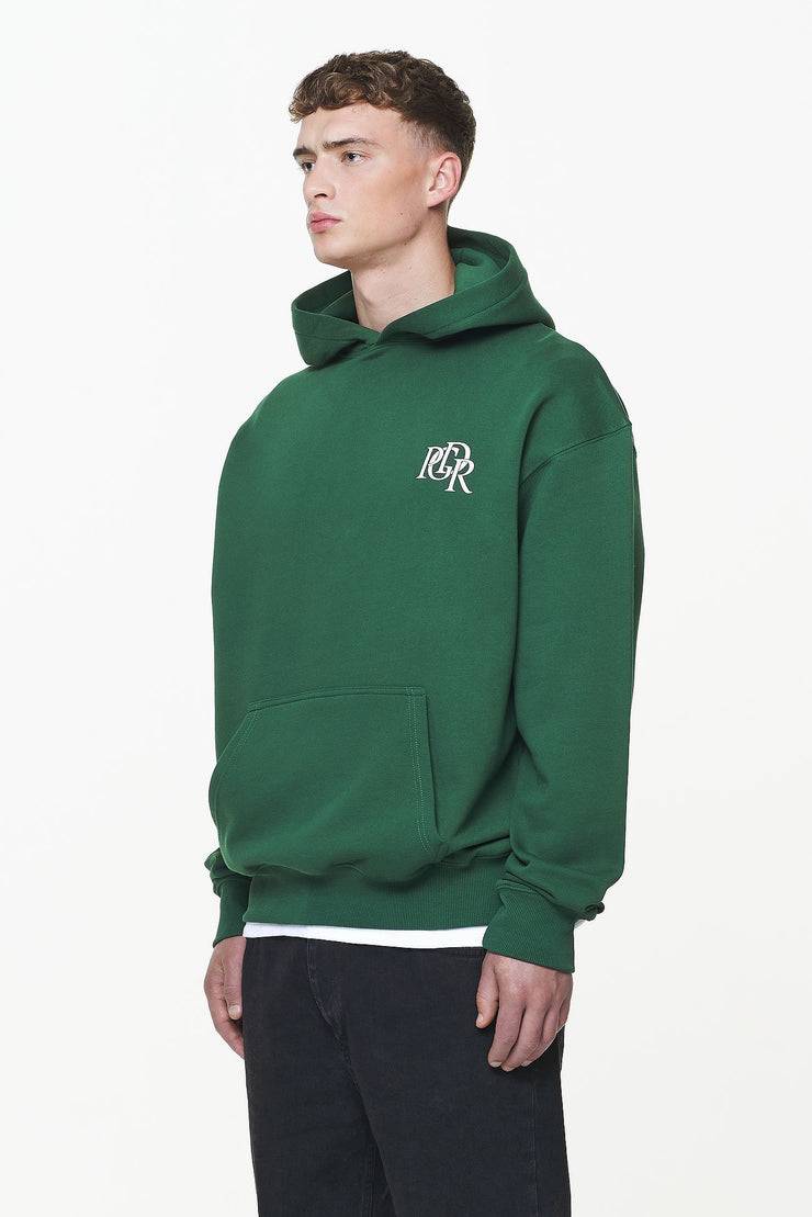 Pegador Marcer Oversized Hoodie Vintage Washed British Green