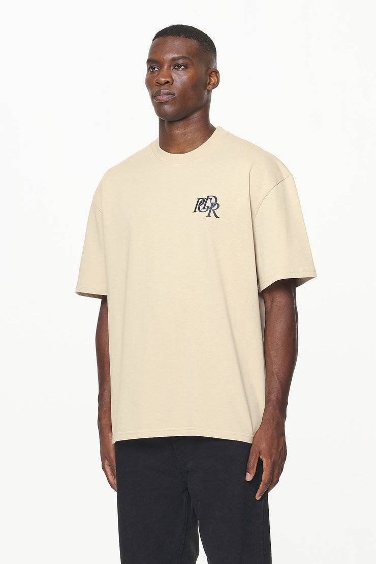 Pegador Marcer Oversized Tee Vintage Washed Kingdom Beige