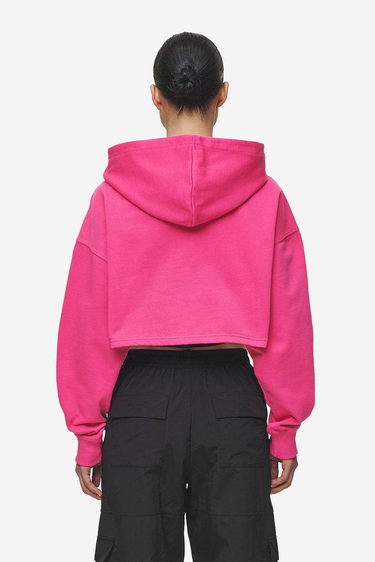 Pegador Mina Super Cropped Hoodie Washed Digital Pink