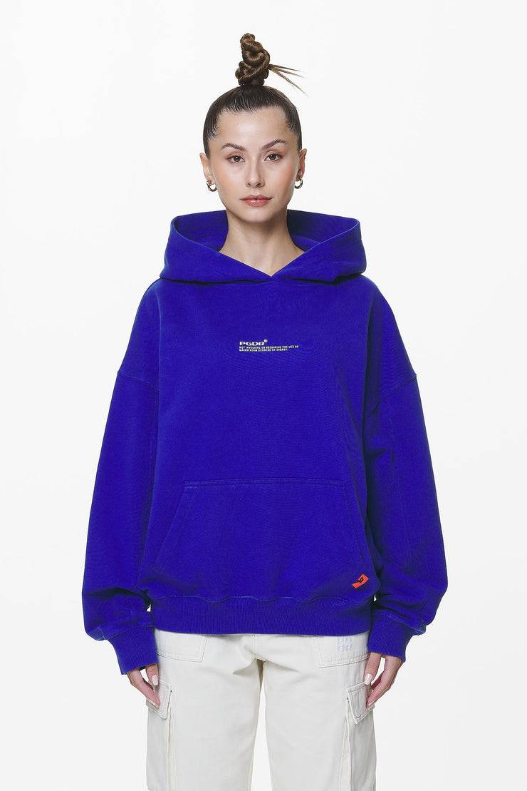 Pegador Navisk Oversized Hoodie Washed Endless Blue