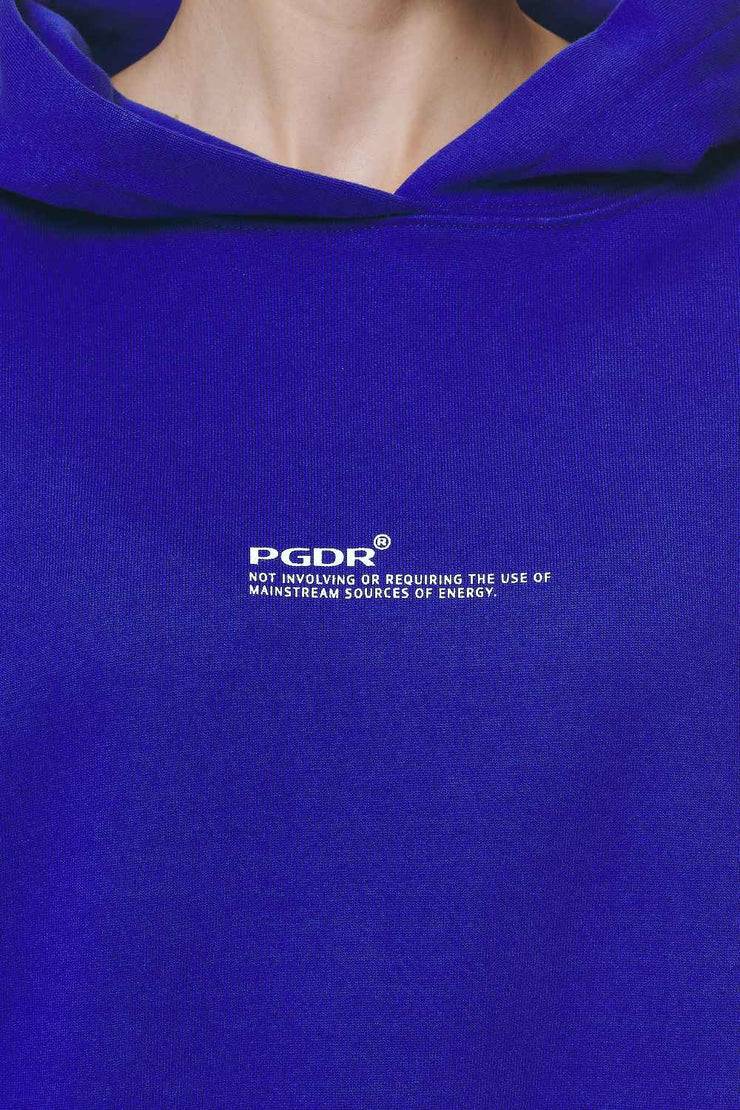 Pegador Navisk Oversized Hoodie Washed Endless Blue