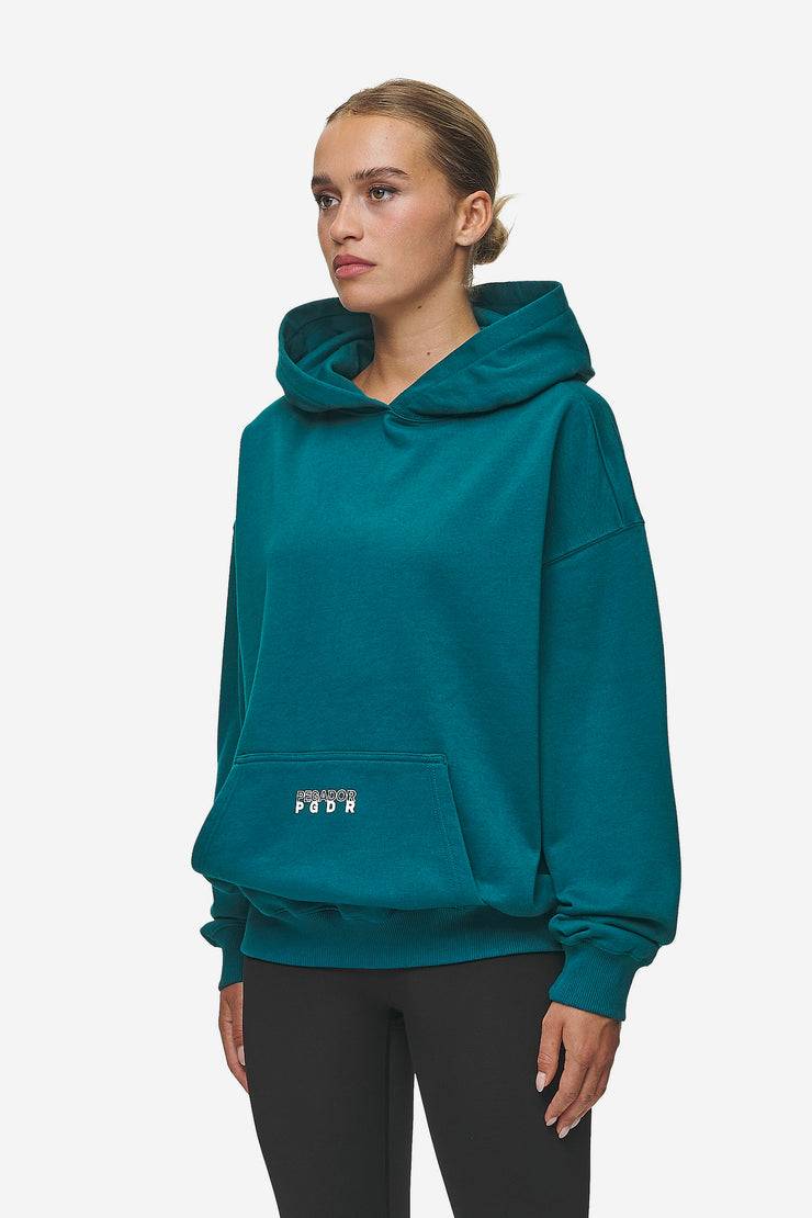 Pegador Nisa Oversized Hoodie Washed Urban Turquoise
