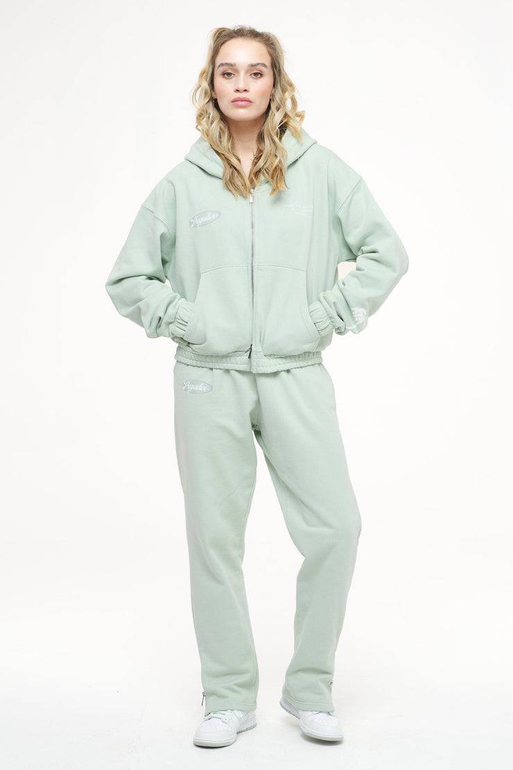 Pegador Olvera Straight Sweat Pants Vintage Washed Milky Green