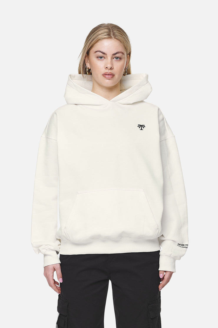 Pegador Palmyra Oversized Hoodie Washed Coconut Milk