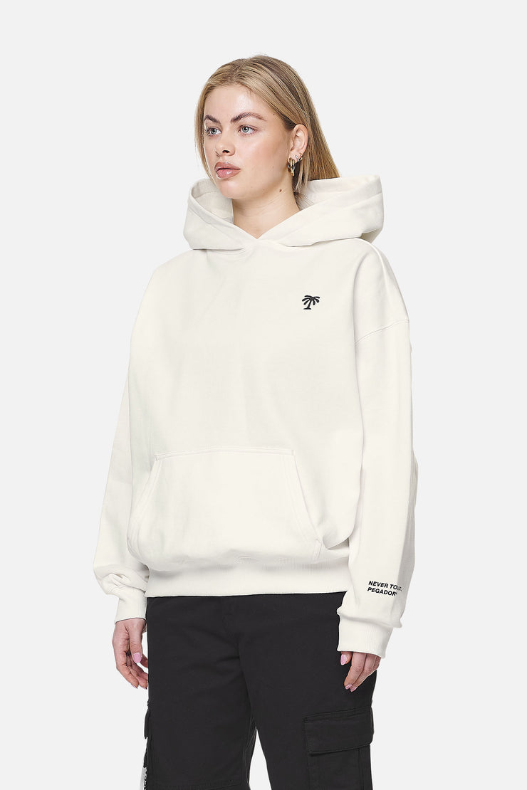 Pegador Palmyra Oversized Hoodie Washed Coconut Milk