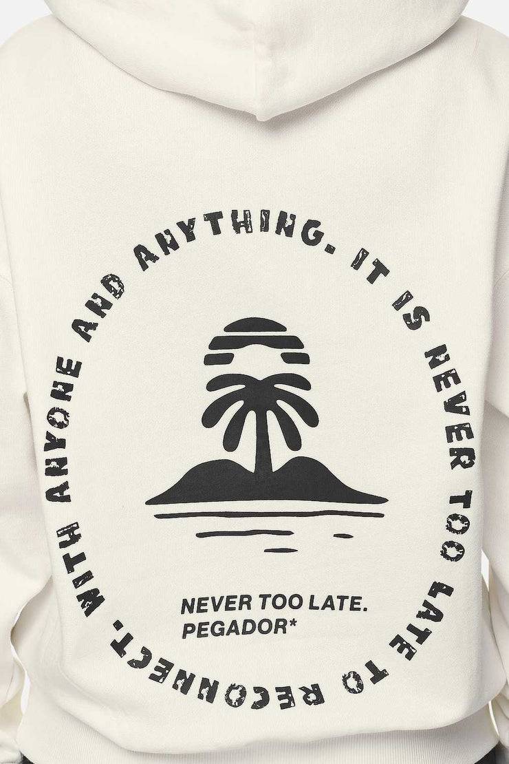 Pegador Palmyra Oversized Hoodie Washed Coconut Milk