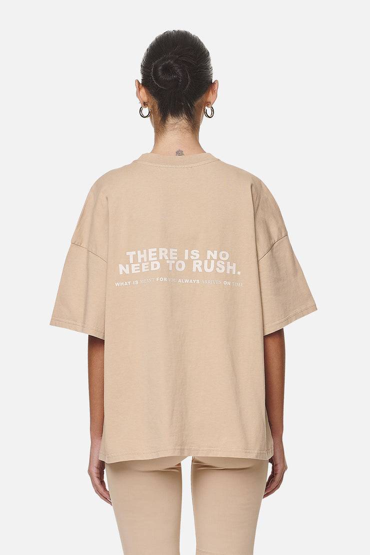 Pegador Paluma Heavy Oversized Tee Washed Safari Sand