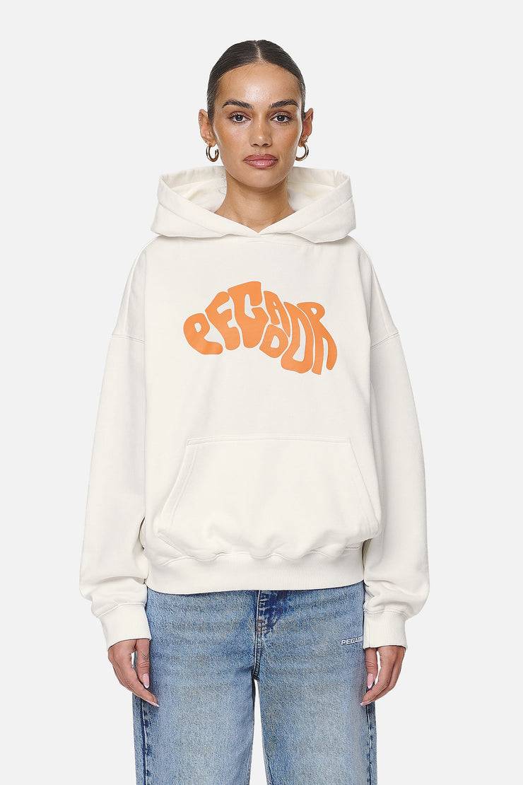 Pegador Paluma Oversized Hoodie Washed Coconut Milk