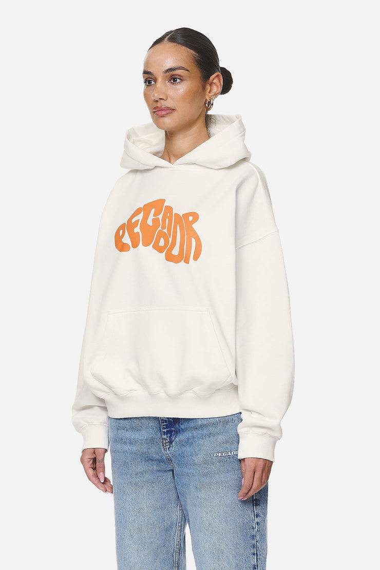 Pegador Paluma Oversized Hoodie Washed Coconut Milk