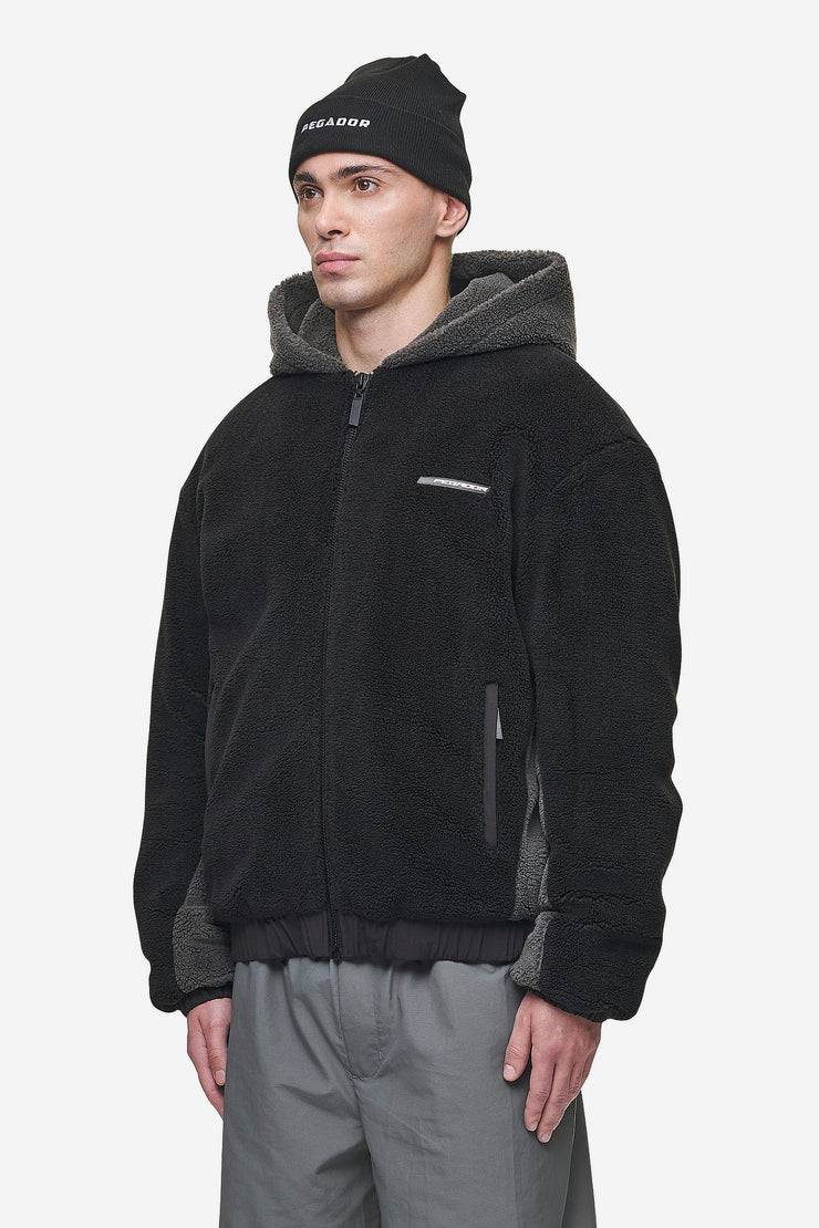 Pegador Absecon Teddy Jacket Black Anthracite