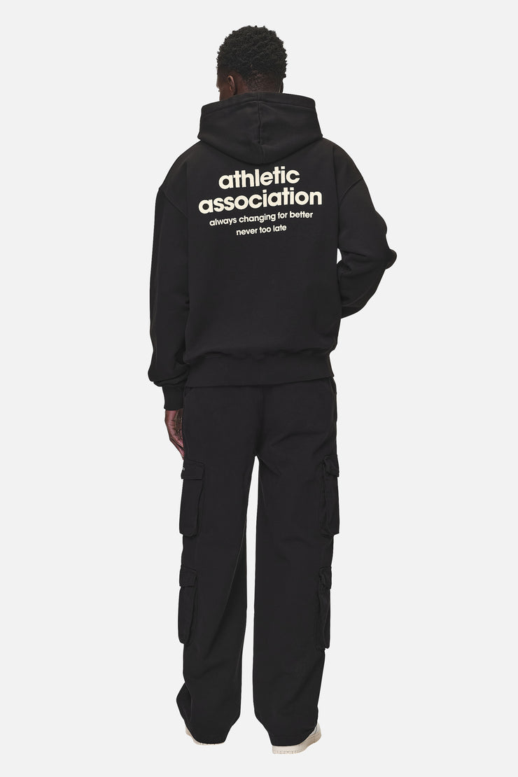 Pegador Alchar Oversized Sweat Jacket Washed Black