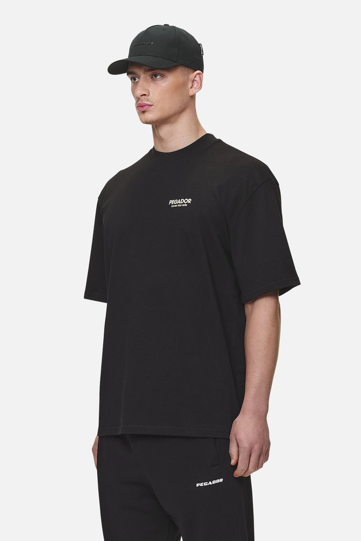 Pegador Alchar Oversized Tee Washed Black
