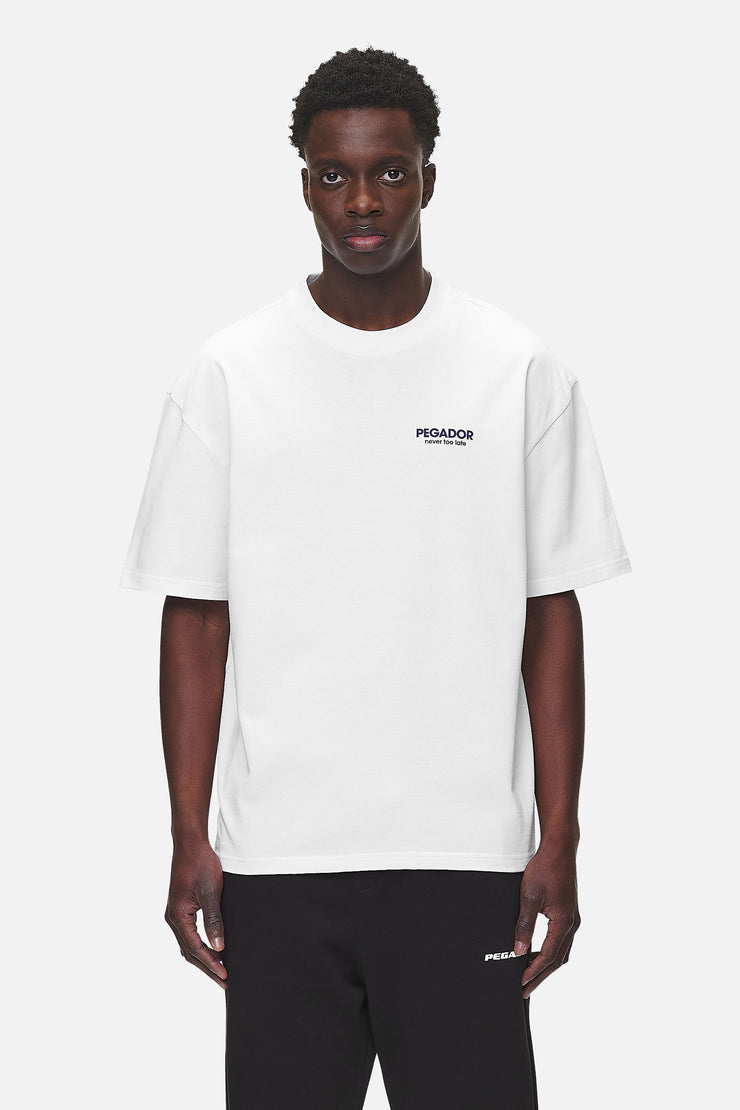 Pegador Alchar Oversized Tee White