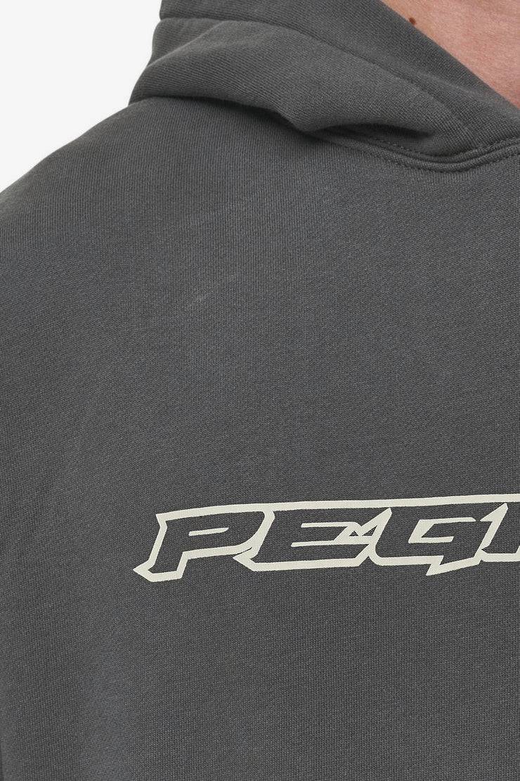 Pegador Alden Oversized Hoodie Washed Anthracite