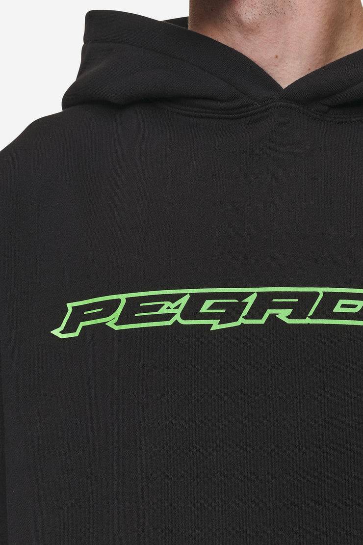 Pegador Alden Oversized Hoodie Washed Black