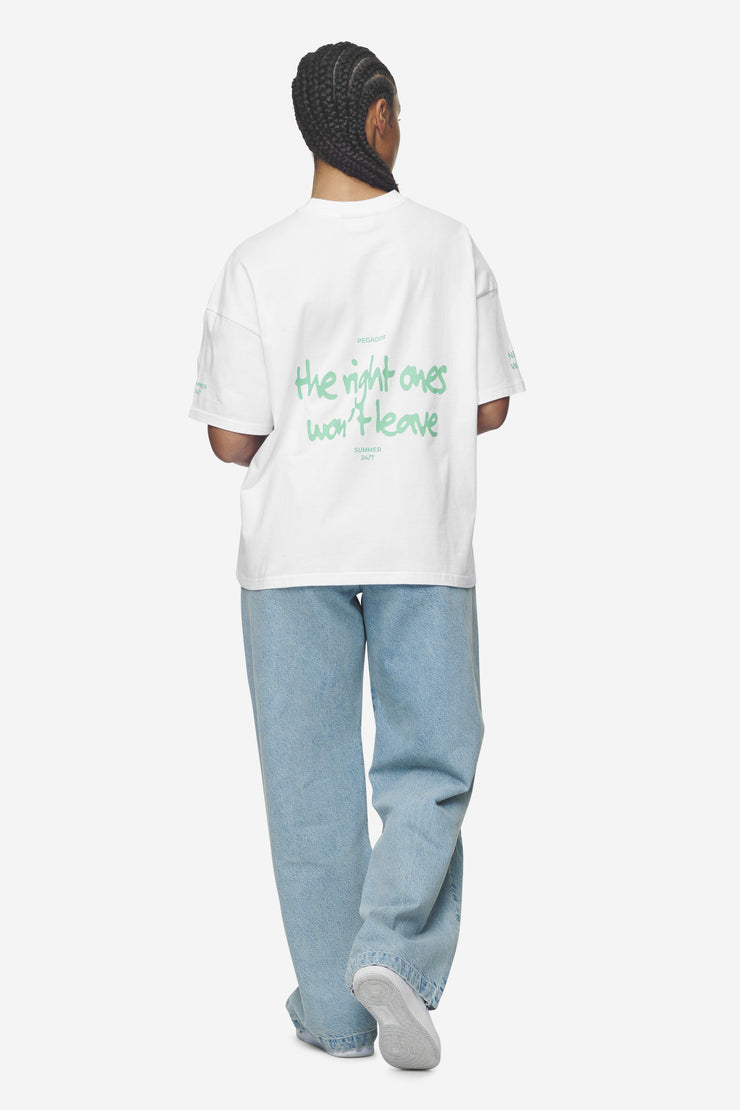 Pegador Aleja Heavy Oversized Tee White