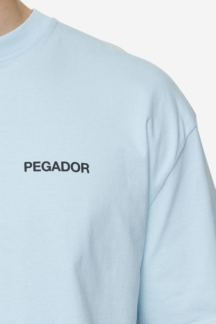 Pegador Aleso Oversized Tee Washed Baby Blue