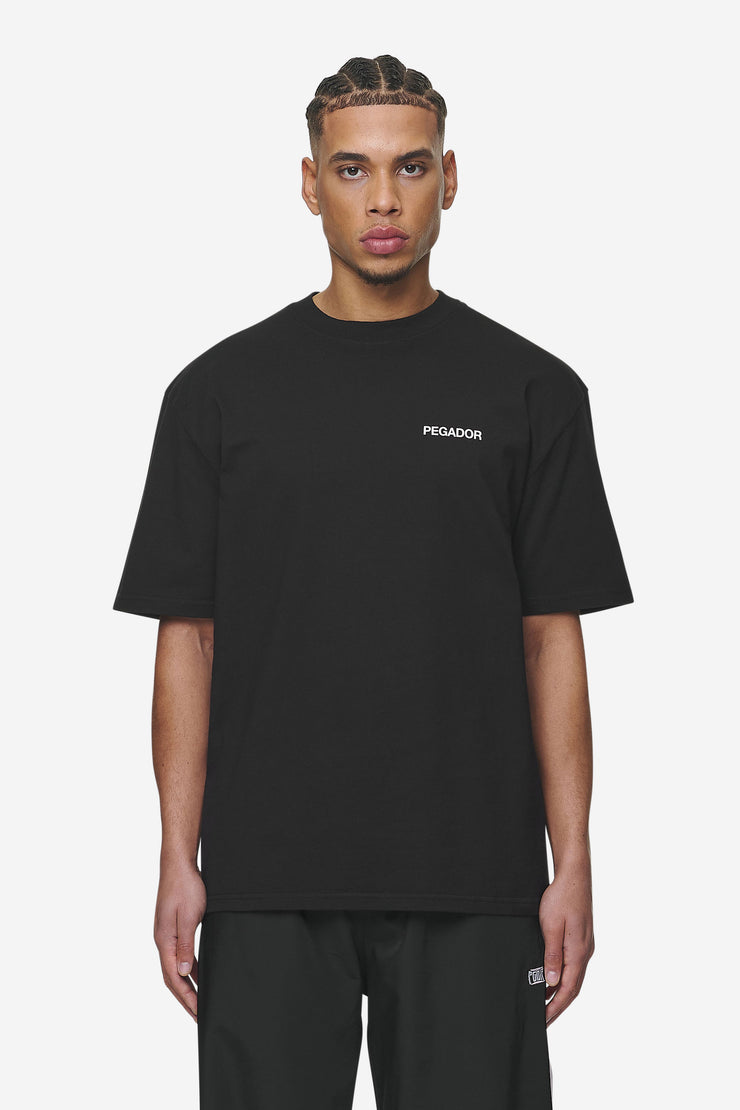 Pegador Aleso Oversized Tee Washed Black