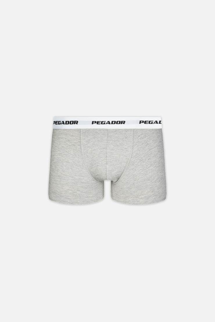 Pegador Ango Boxershorts 3 Pack Grey Melange White