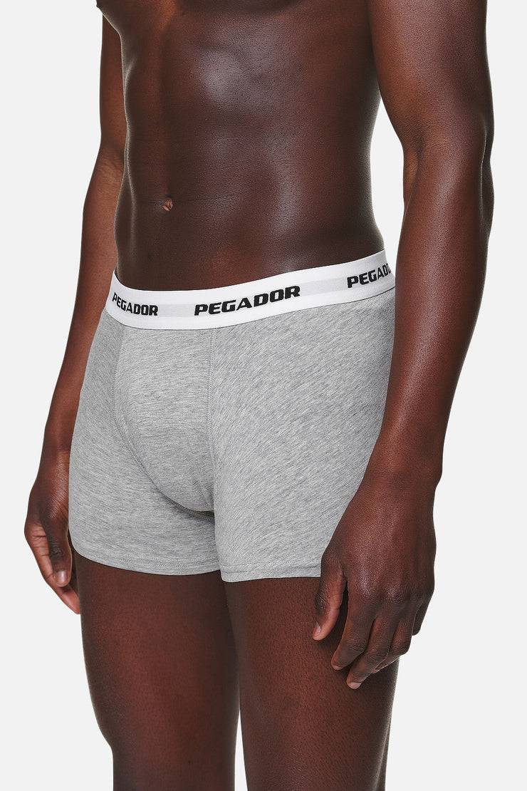 Pegador Ango Boxershorts 3 Pack Grey Melange White