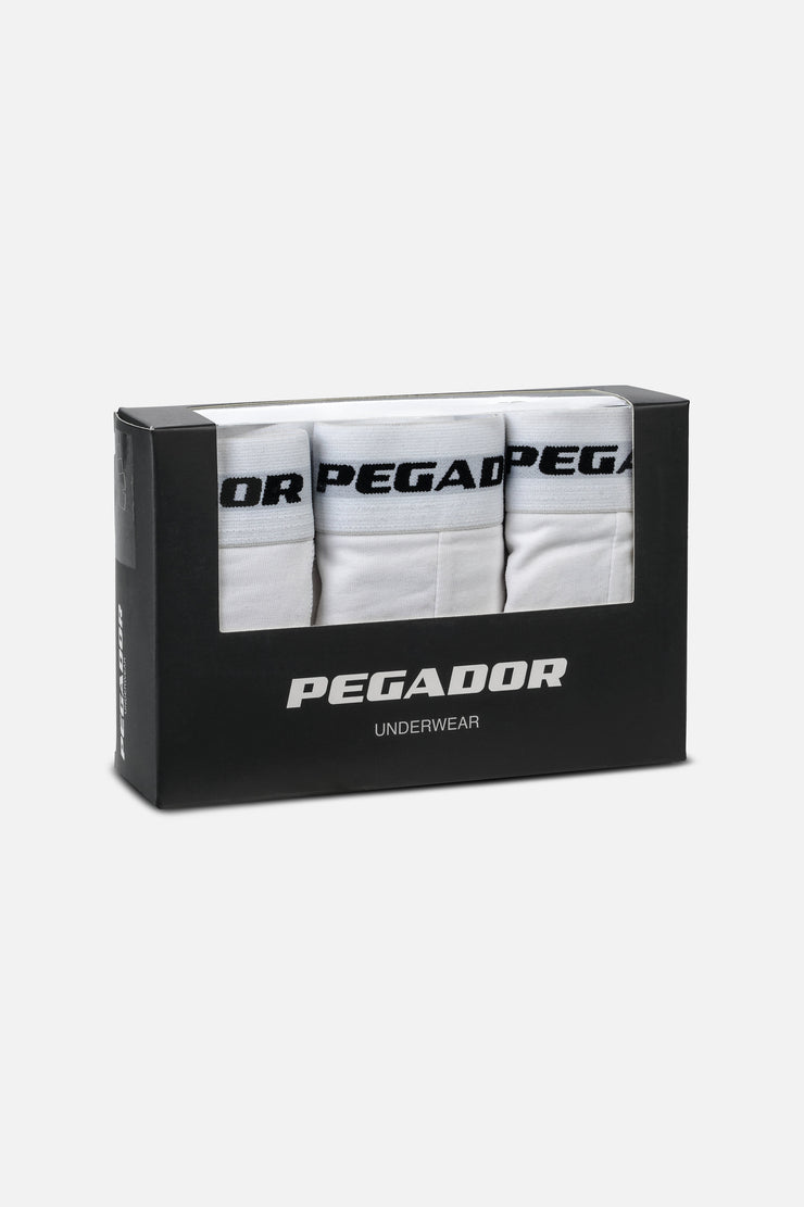 Pegador Ango Boxershorts 3 Pack White White