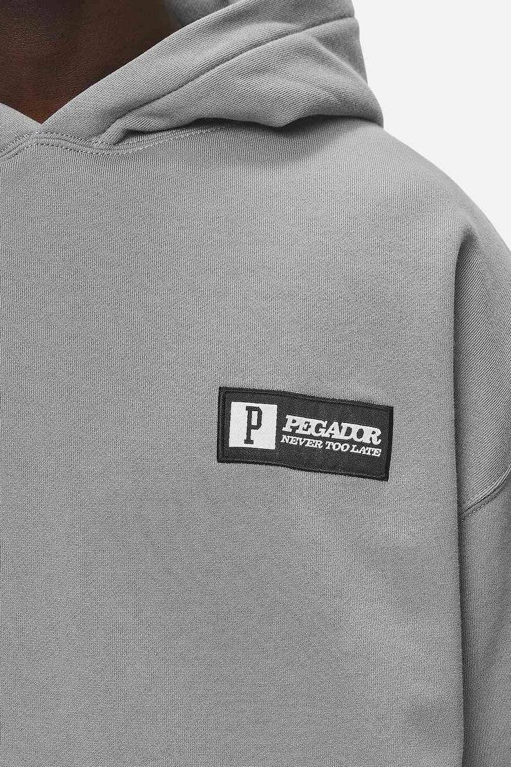 Pegador Antigua Oversized Hoodie Washed Cool Grey