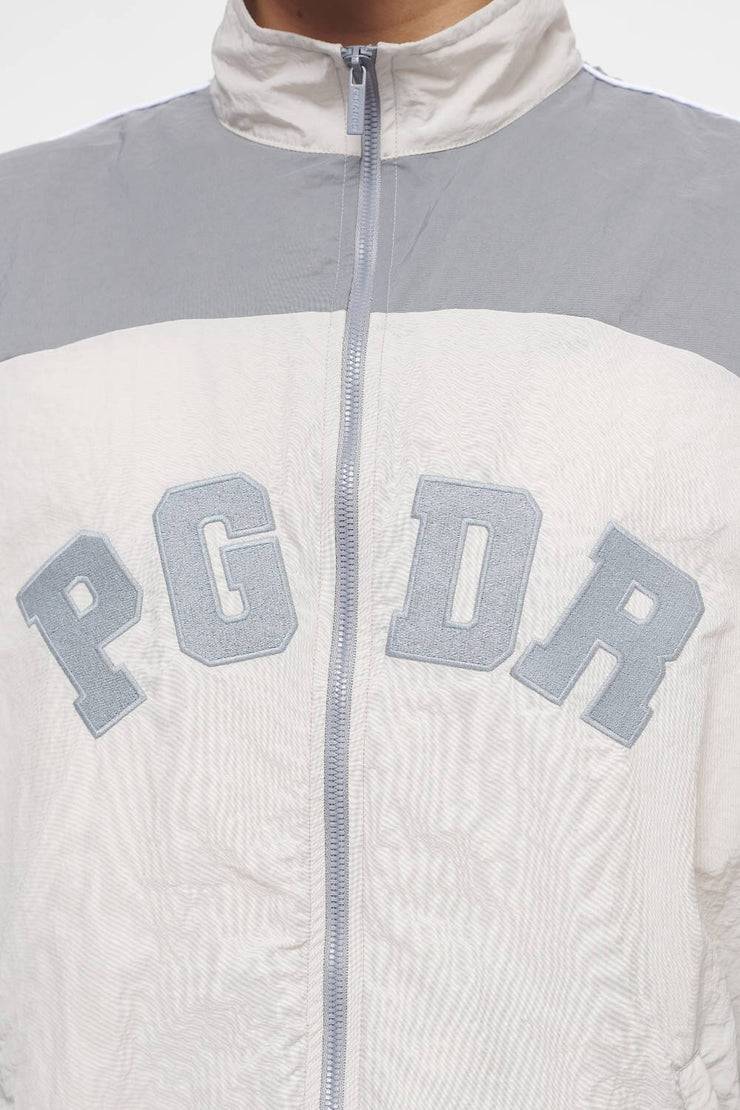 Pegador Ascot Track Jacket Dusk Grey Angels Cream