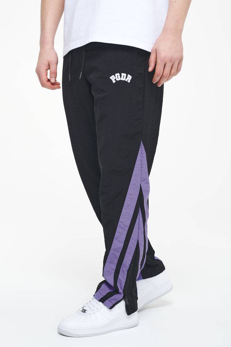 Pegador Ascot Track Pants Black Magic Violet