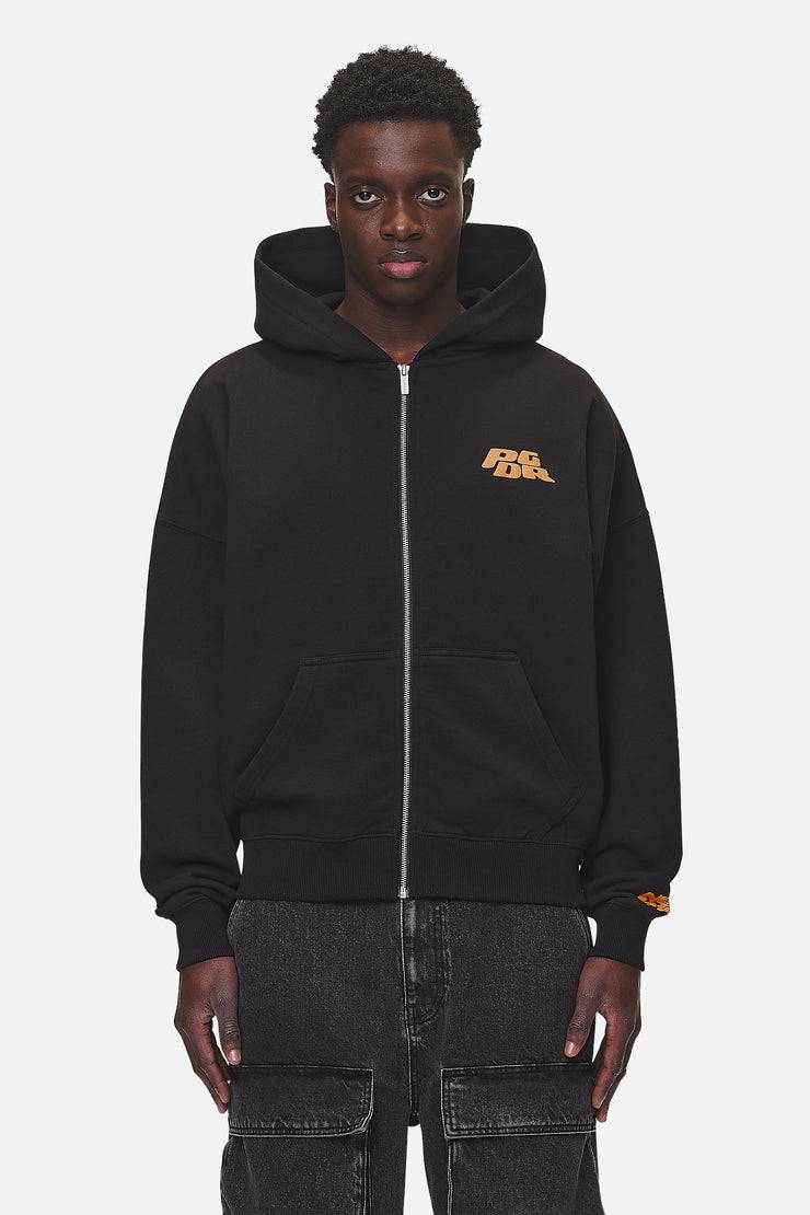 Pegador Astor Boxy Sweat Jacket Washed Black