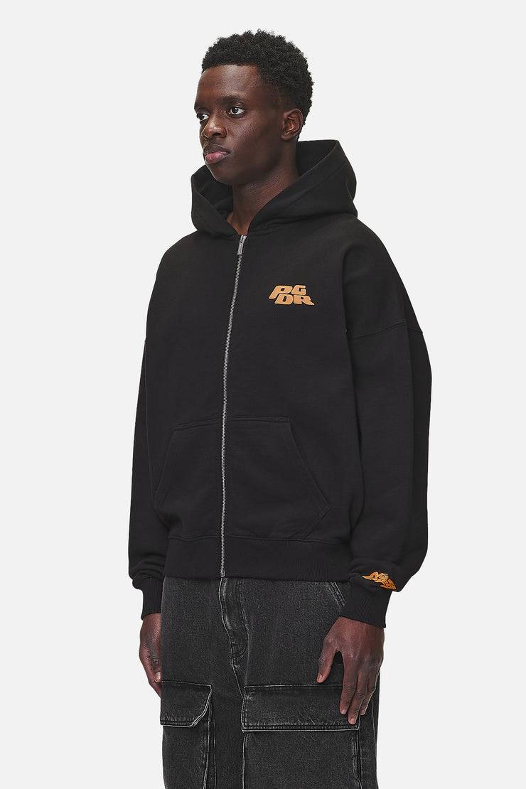 Pegador Astor Boxy Sweat Jacket Washed Black