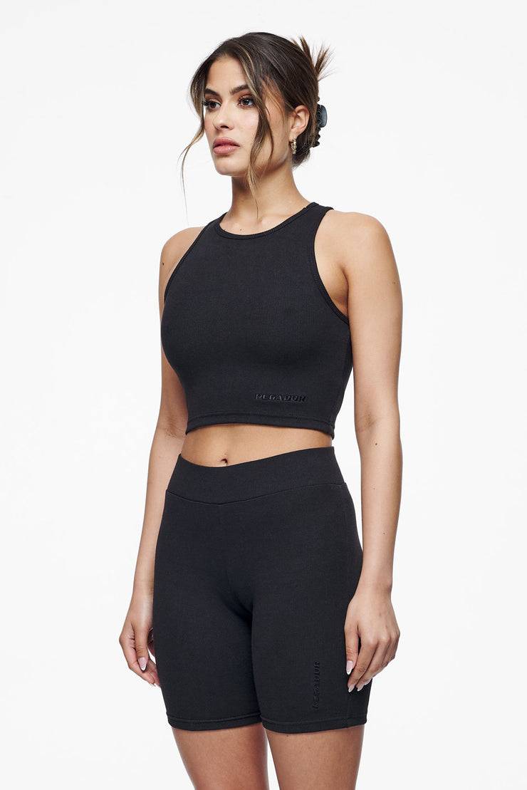 Pegador Ayla Crop Top Black