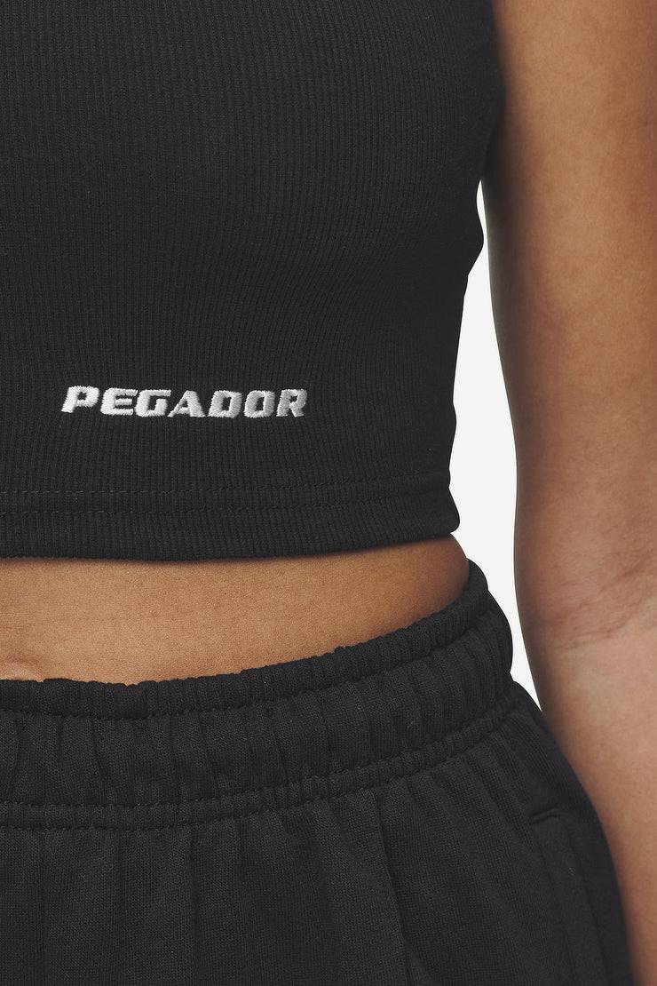 Pegador Ayla Crop Top Black White