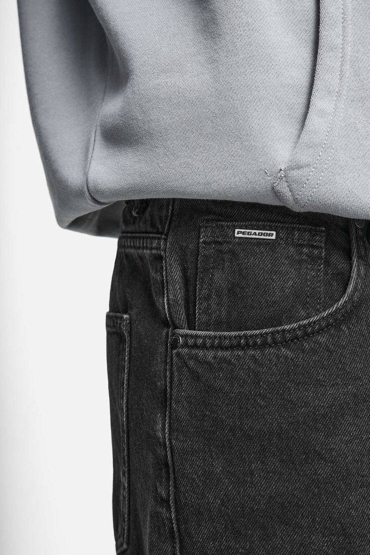 Pegador Baltra Baggy Jeans Washed Black