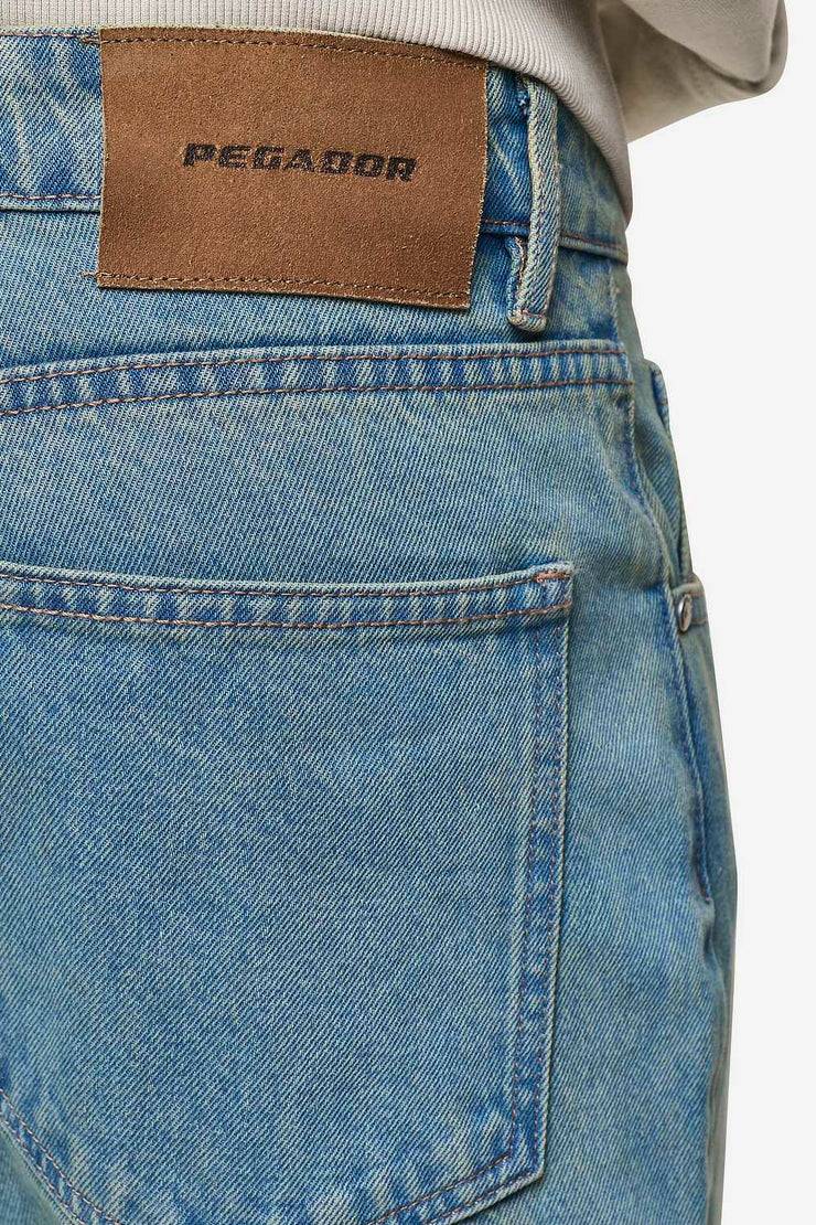 Pegador Baltra Baggy Jeans Washed Vintage Blue