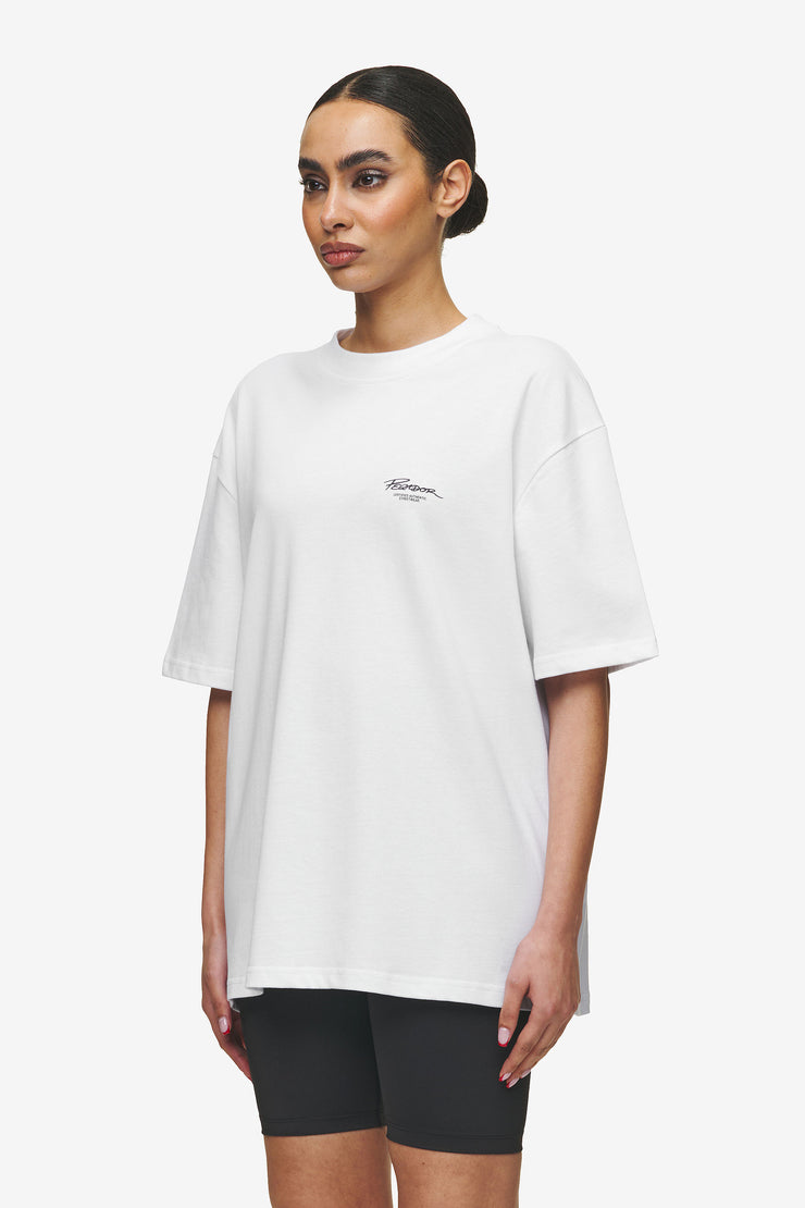 Pegador Banberry Oversized Tee White