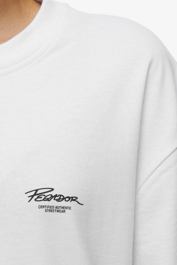 Pegador Banberry Oversized Tee White